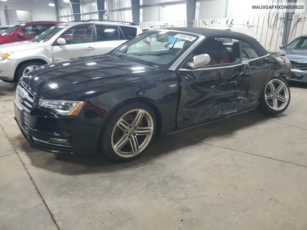 2013 Audi S5 Prestige VIN: WAUVGAFHXDN008620 Lot: 57404714