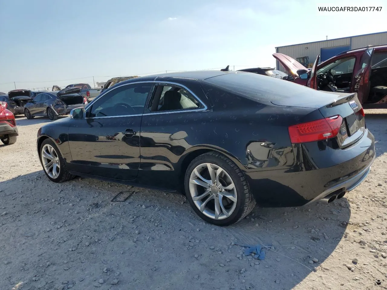 2013 Audi S5 Premium Plus VIN: WAUCGAFR3DA017747 Lot: 58378414