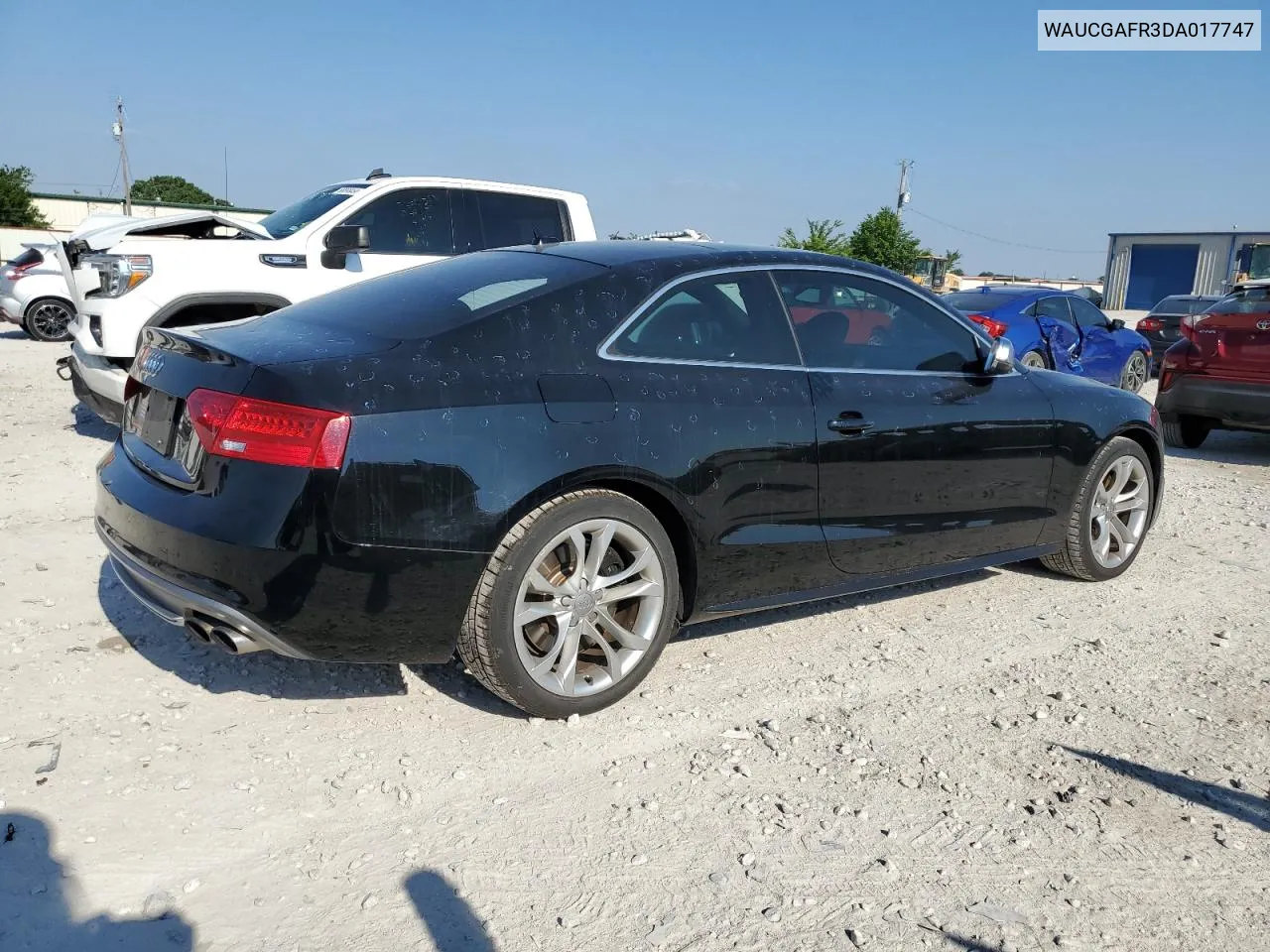 2013 Audi S5 Premium Plus VIN: WAUCGAFR3DA017747 Lot: 58378414