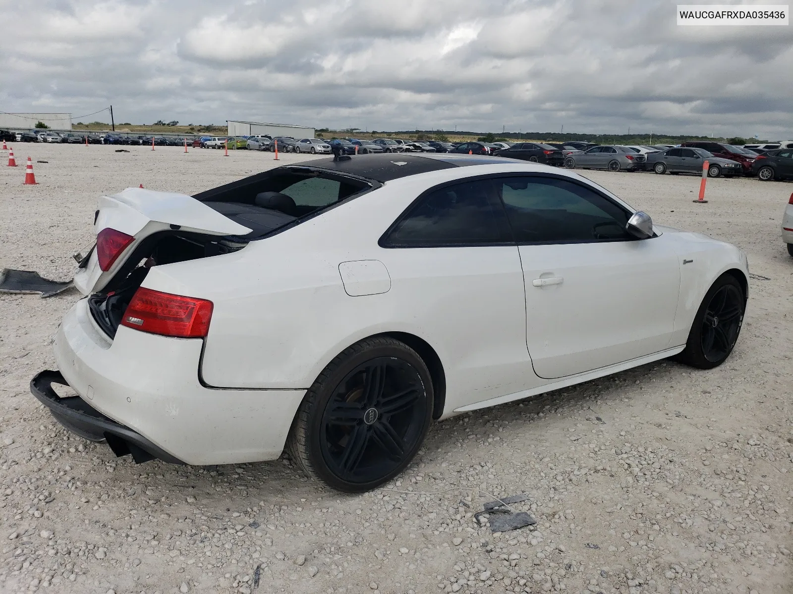 2013 Audi S5 Premium Plus VIN: WAUCGAFRXDA035436 Lot: 59459504