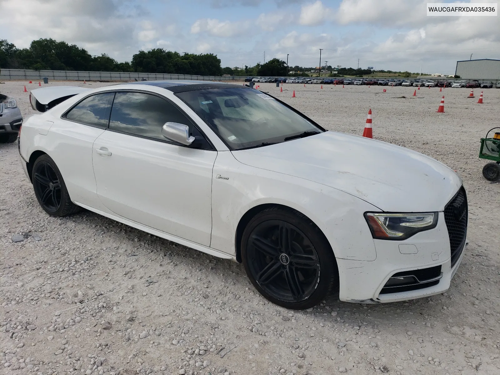 WAUCGAFRXDA035436 2013 Audi S5 Premium Plus