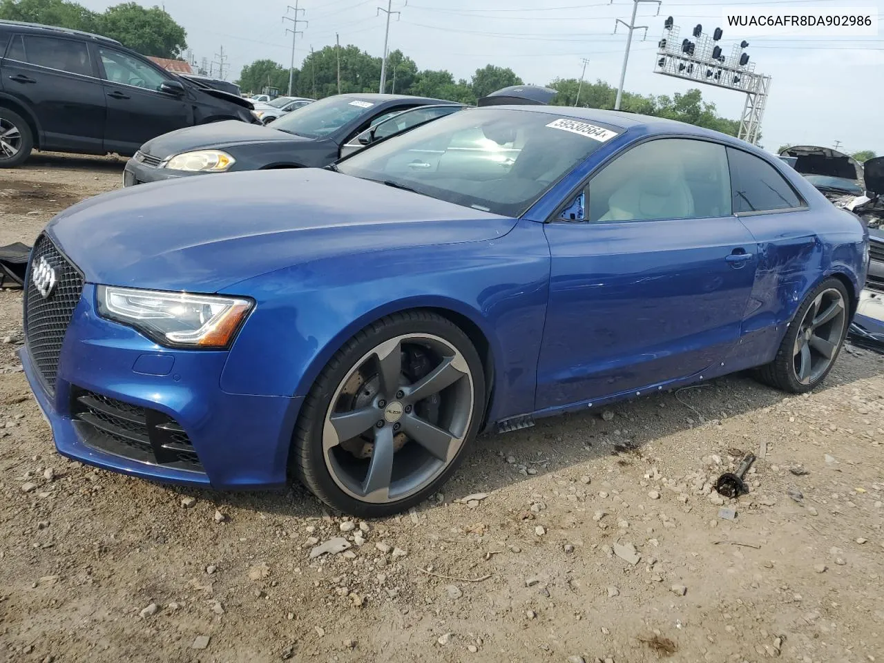 2013 Audi Rs5 VIN: WUAC6AFR8DA902986 Lot: 59530564