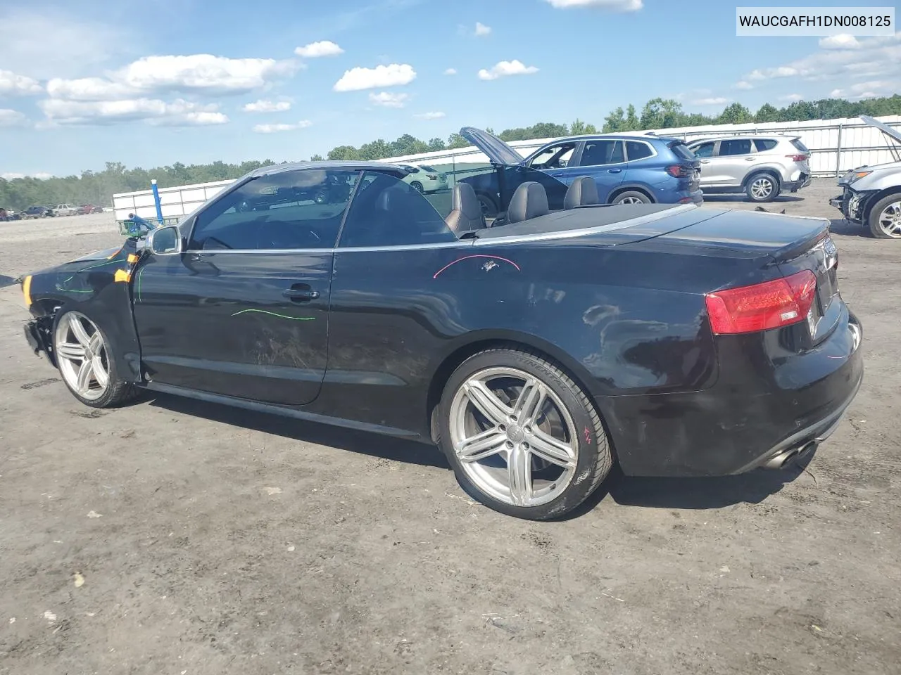 2013 Audi S5 Premium Plus VIN: WAUCGAFH1DN008125 Lot: 61757894