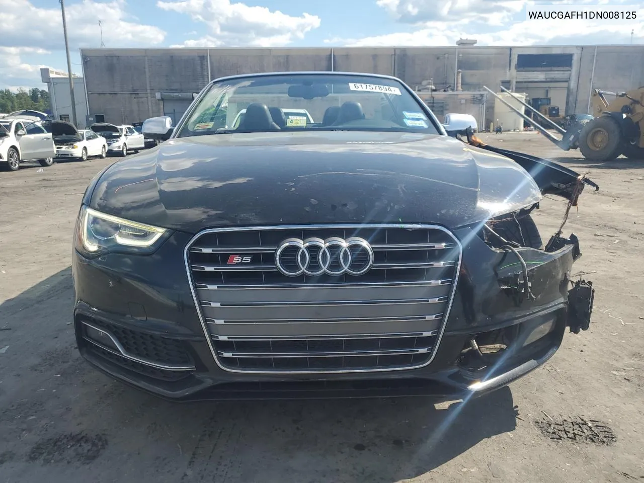 2013 Audi S5 Premium Plus VIN: WAUCGAFH1DN008125 Lot: 61757894