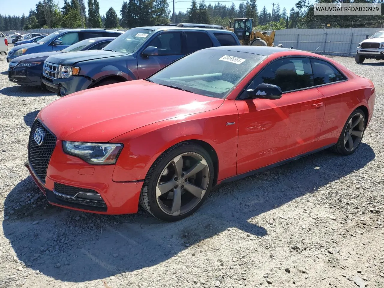 2013 Audi S5 Prestige VIN: WAUVGAFR4DA033979 Lot: 63465854