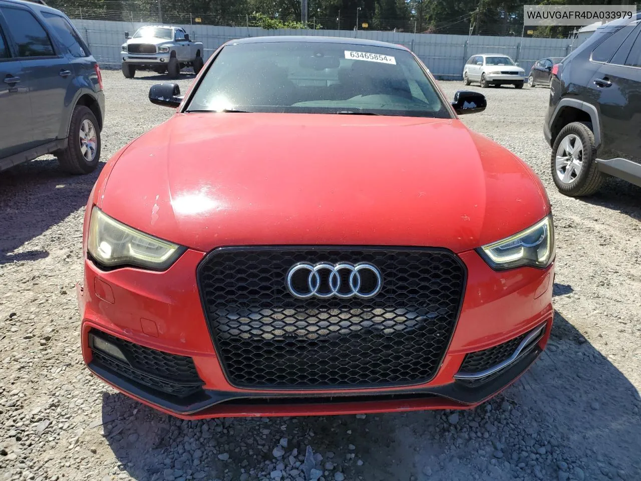 2013 Audi S5 Prestige VIN: WAUVGAFR4DA033979 Lot: 63465854