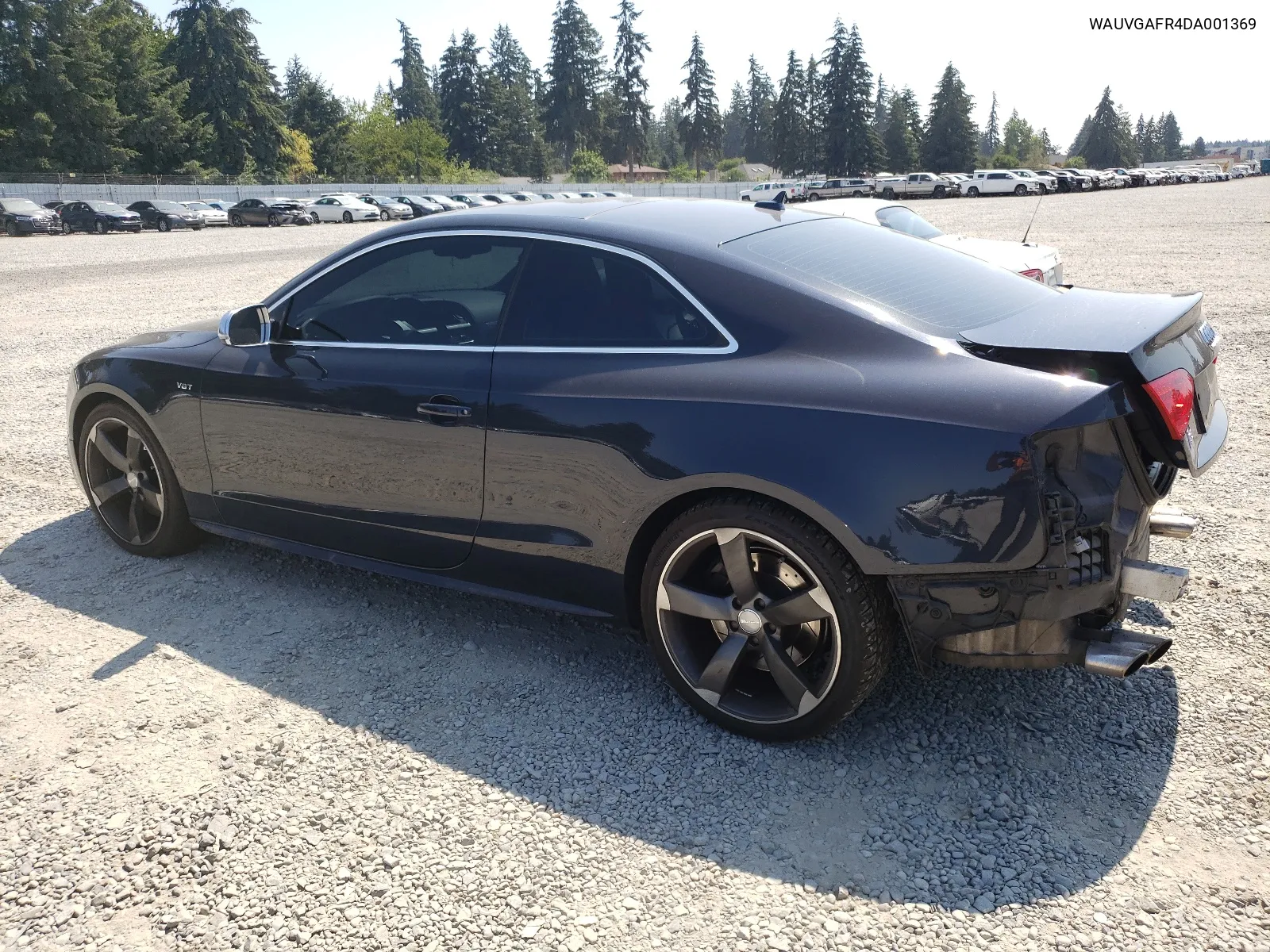 2013 Audi S5 Prestige VIN: WAUVGAFR4DA001369 Lot: 66587574