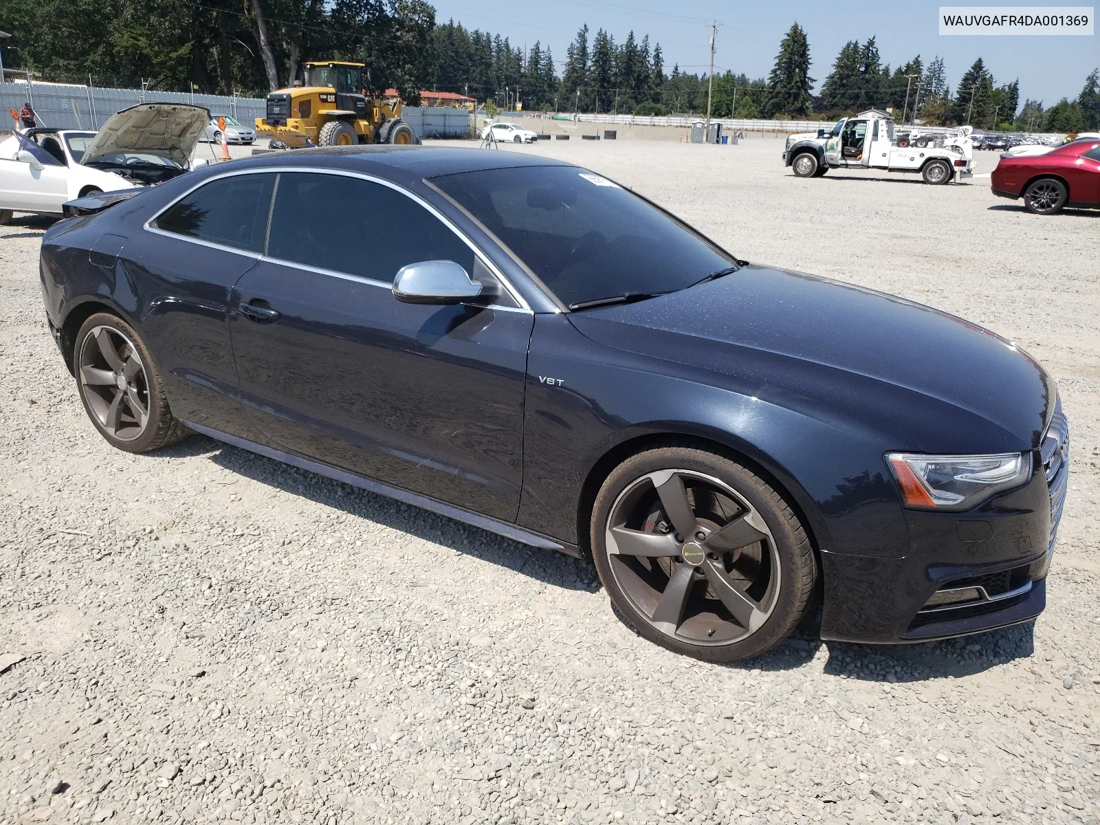 2013 Audi S5 Prestige VIN: WAUVGAFR4DA001369 Lot: 66587574