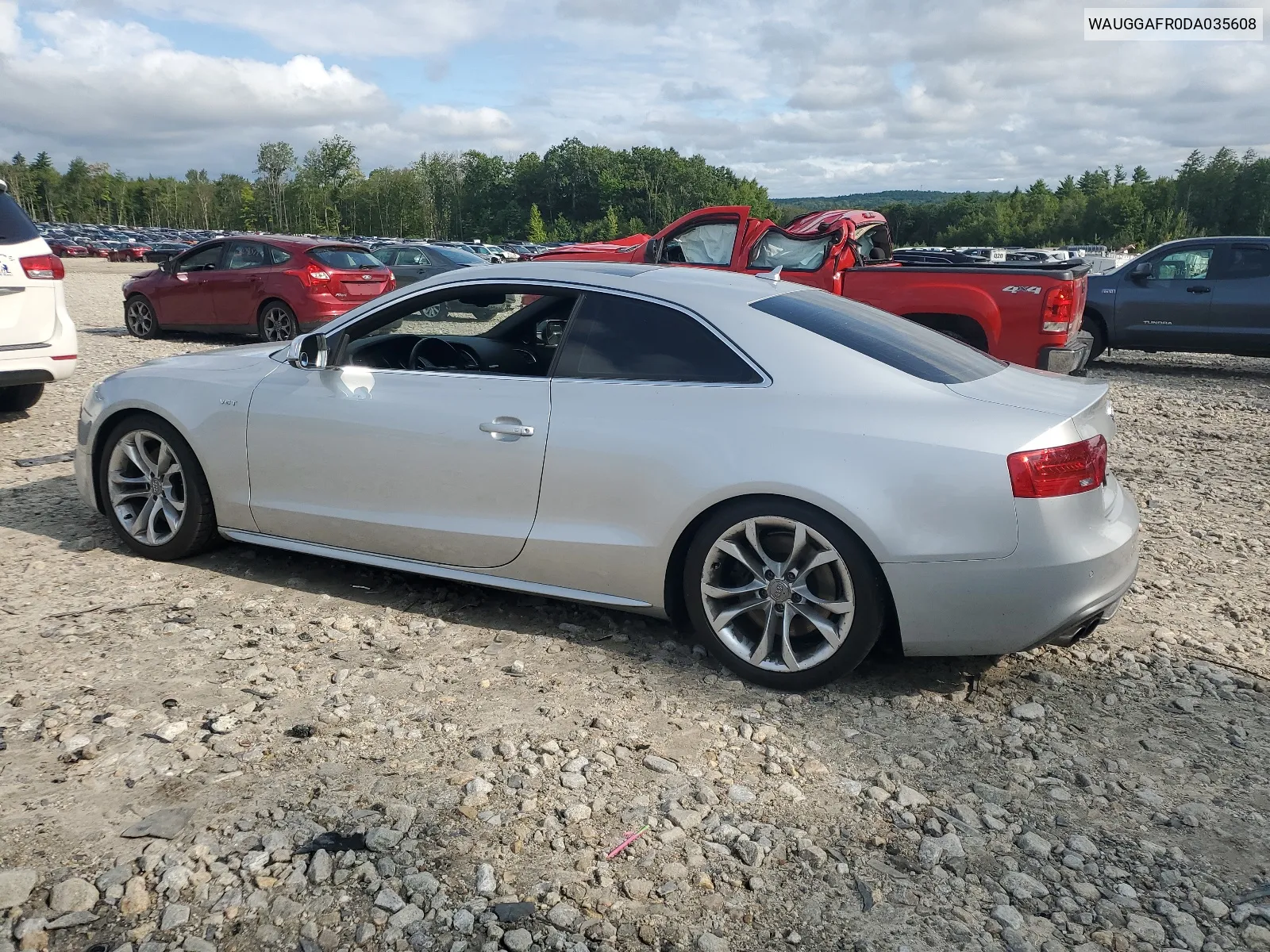 2013 Audi S5 Premium Plus VIN: WAUGGAFR0DA035608 Lot: 68240614