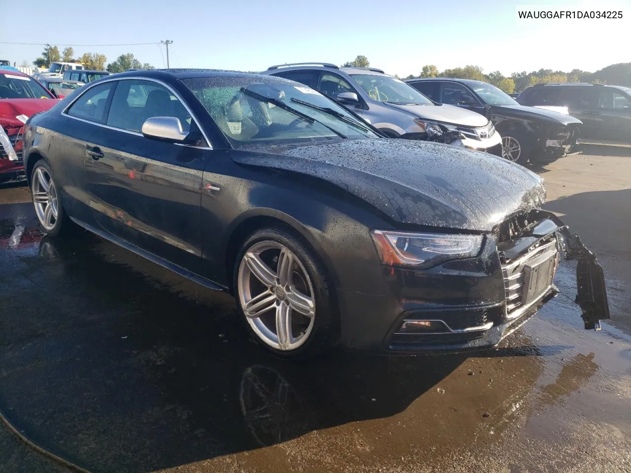 WAUGGAFR1DA034225 2013 Audi S5 Premium Plus