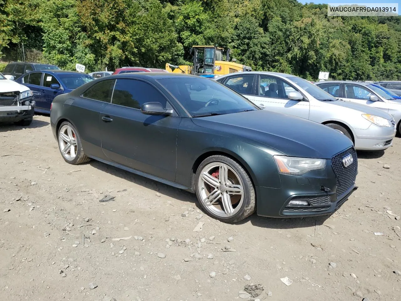 2013 Audi S5 Premium Plus VIN: WAUCGAFR9DA013914 Lot: 70748334