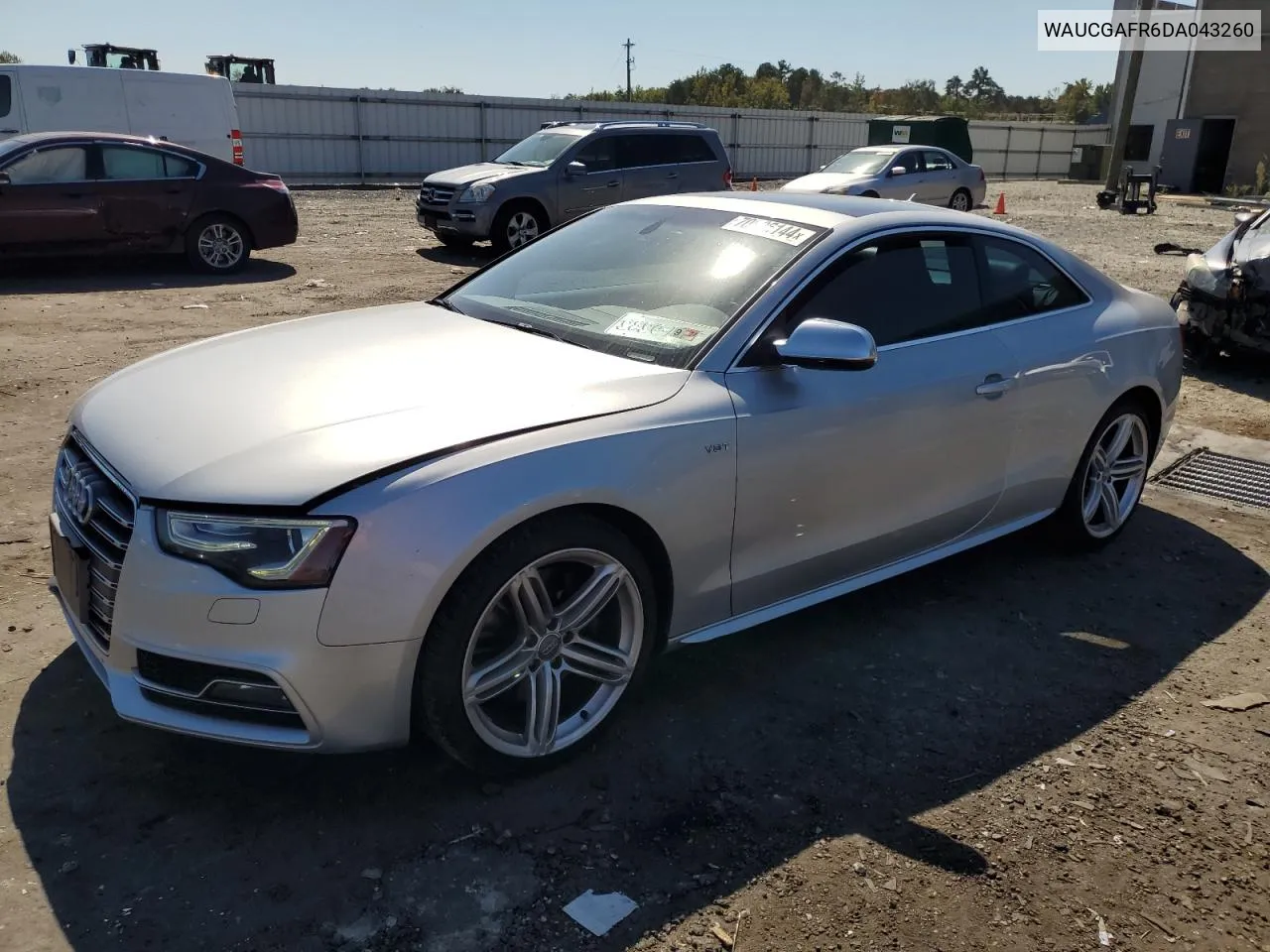 WAUCGAFR6DA043260 2013 Audi S5 Premium Plus