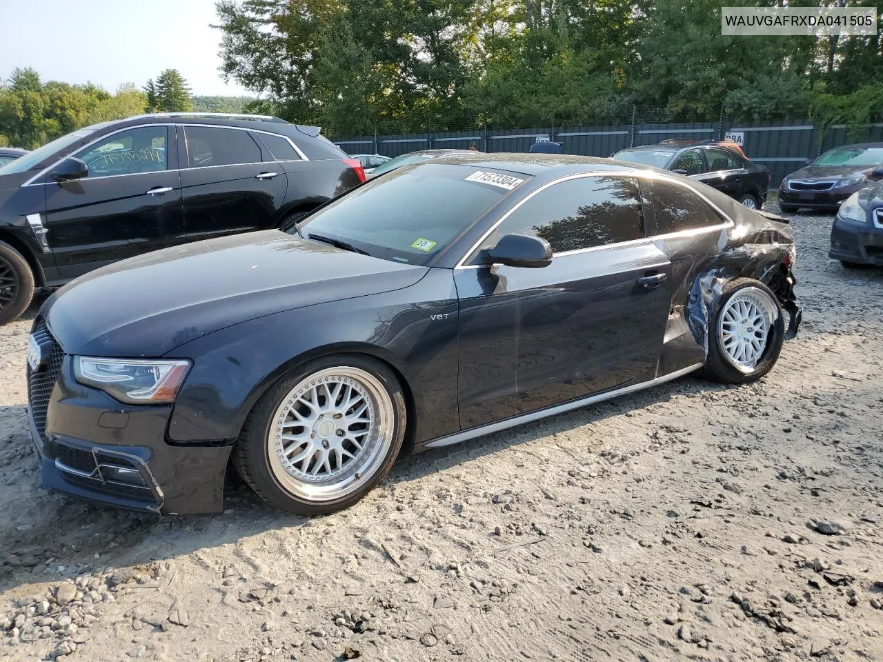 2013 Audi S5 Prestige VIN: WAUVGAFRXDA041505 Lot: 71573304