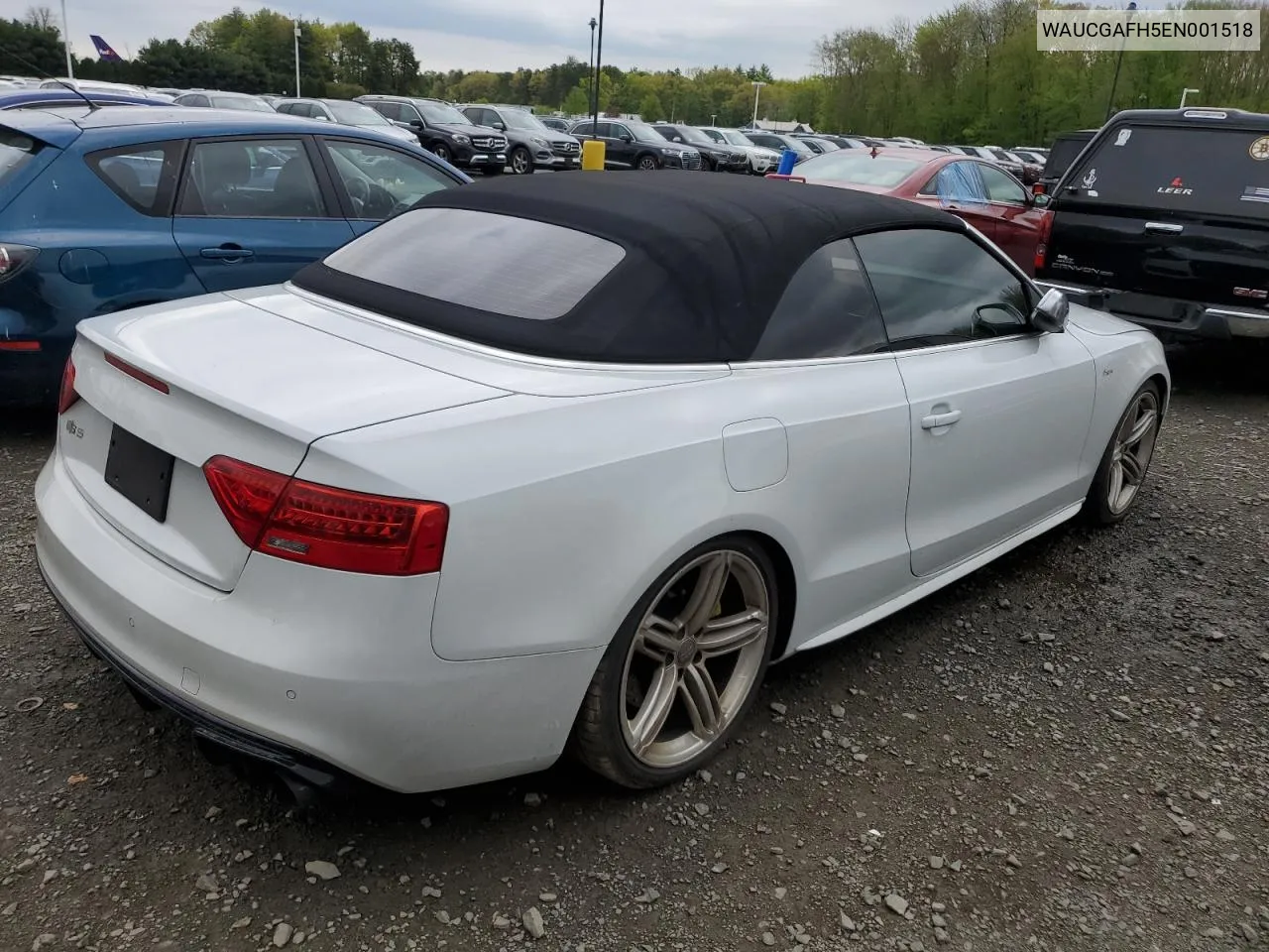 WAUCGAFH5EN001518 2014 Audi S5 Premium Plus