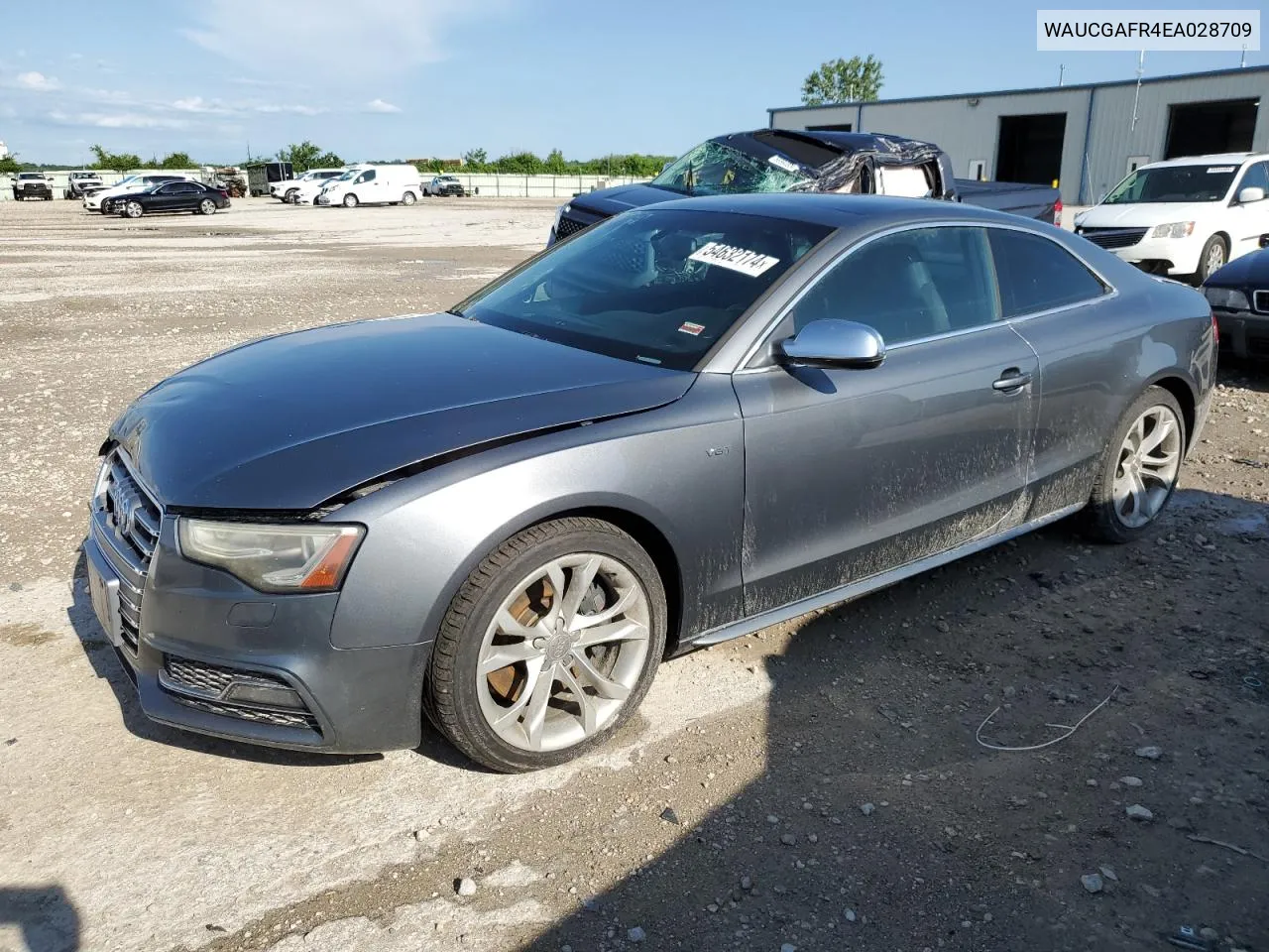 WAUCGAFR4EA028709 2014 Audi S5 Premium Plus