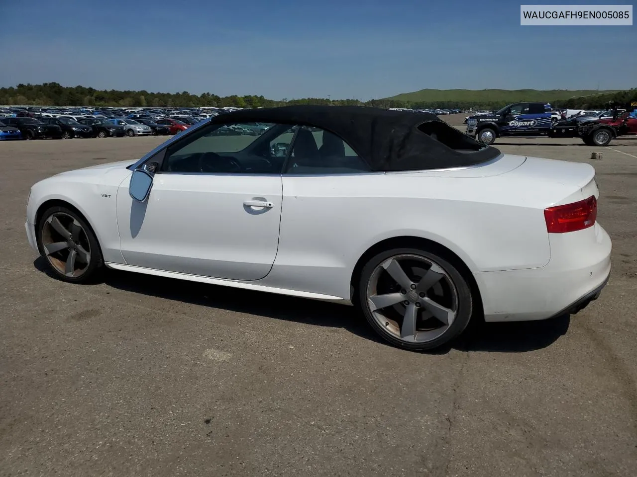 2014 Audi S5 Premium Plus VIN: WAUCGAFH9EN005085 Lot: 55096054