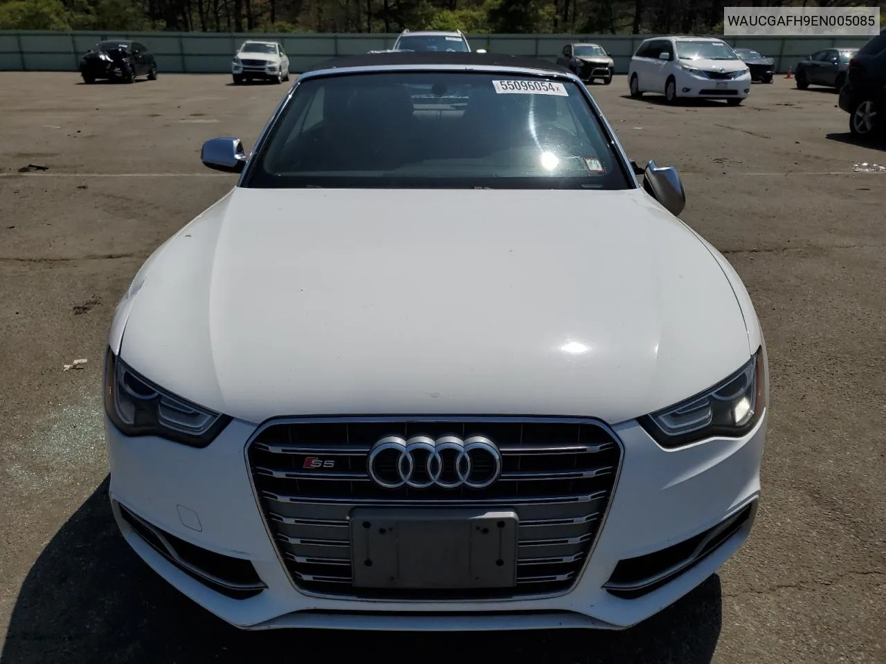 2014 Audi S5 Premium Plus VIN: WAUCGAFH9EN005085 Lot: 55096054