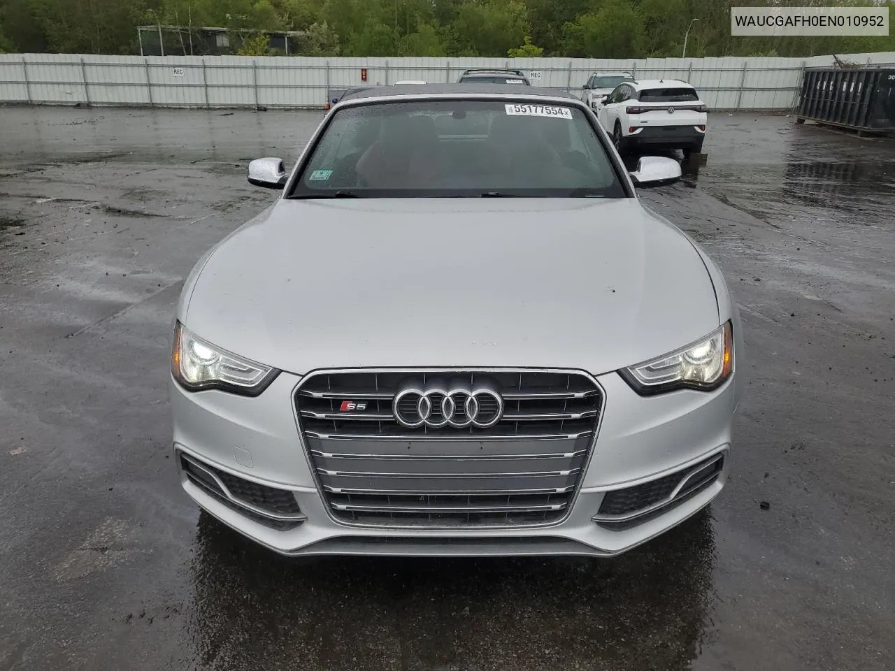 2014 Audi S5 Premium Plus VIN: WAUCGAFH0EN010952 Lot: 55177554