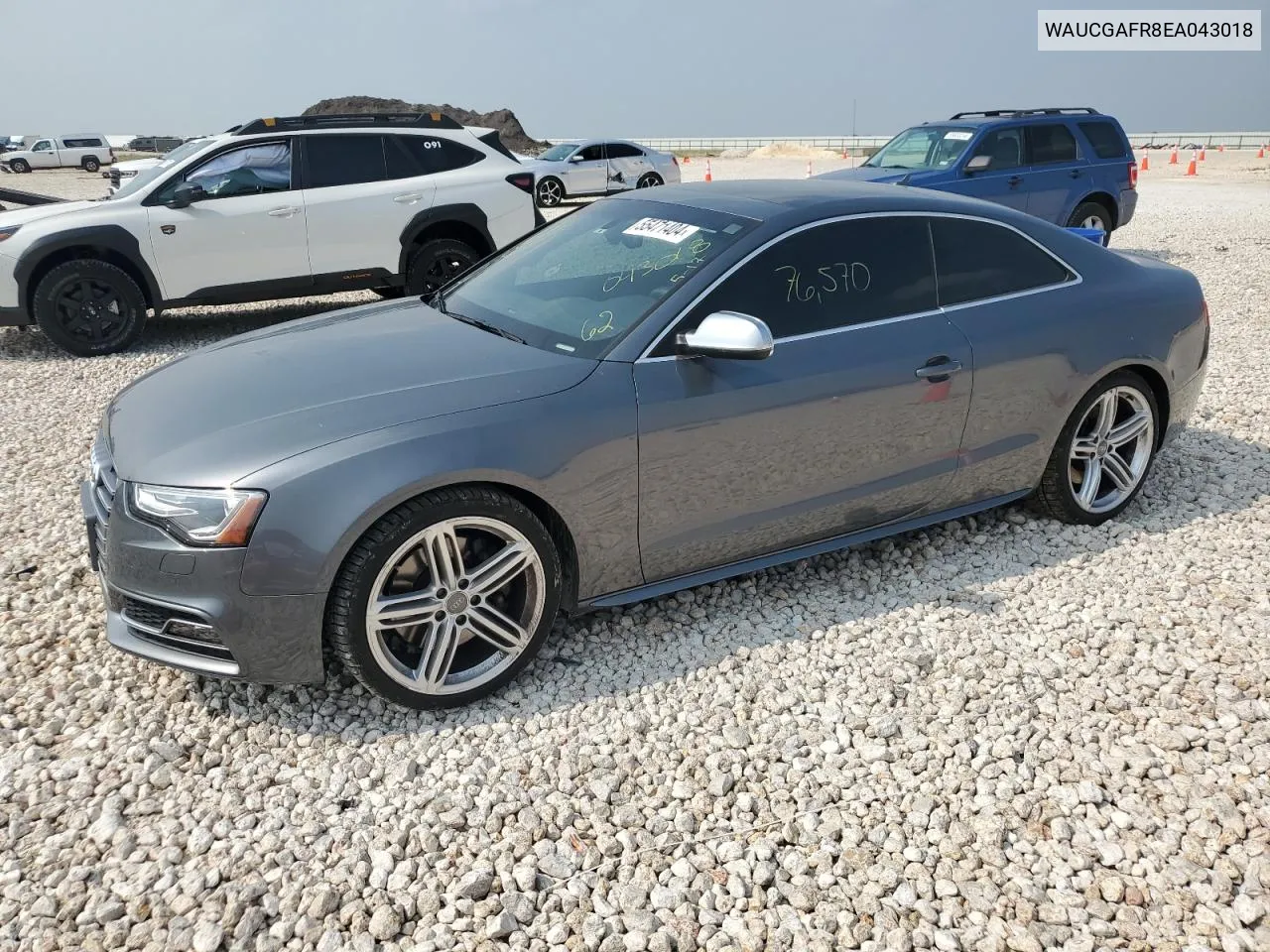 WAUCGAFR8EA043018 2014 Audi S5 Premium Plus