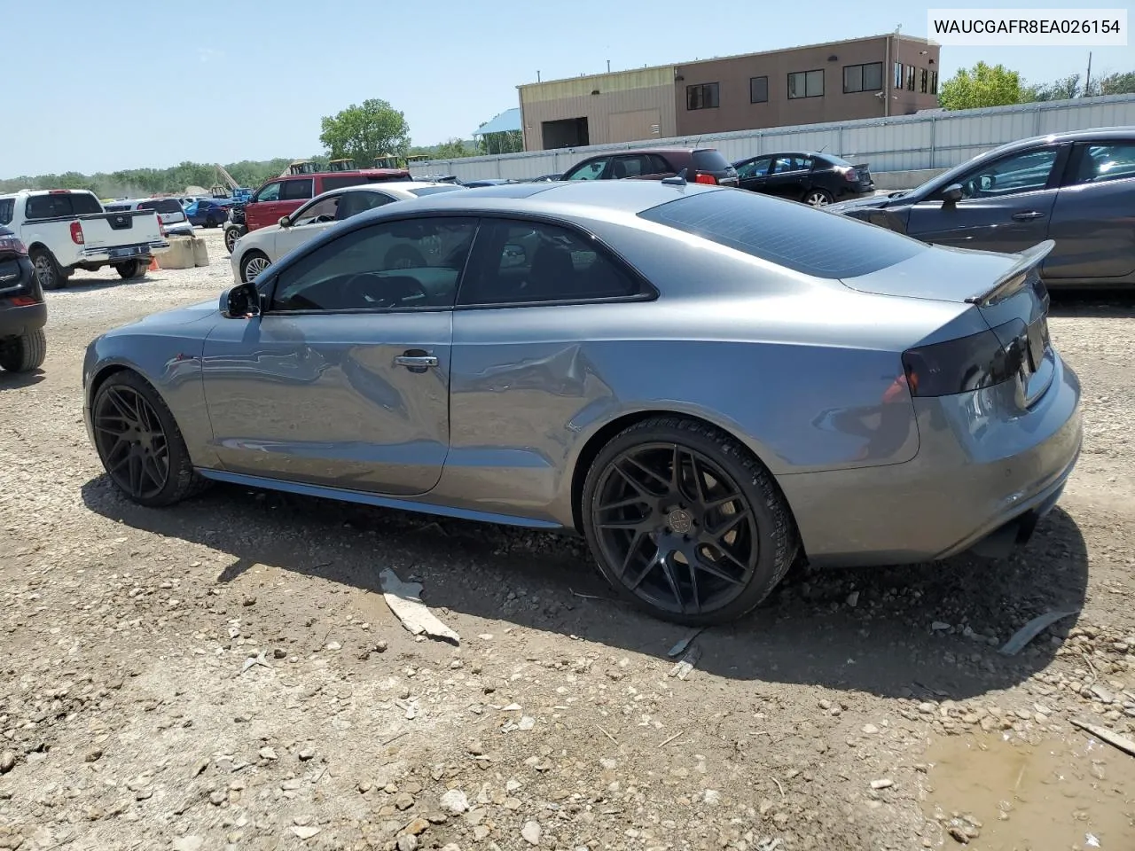 2014 Audi S5 Premium Plus VIN: WAUCGAFR8EA026154 Lot: 61257974