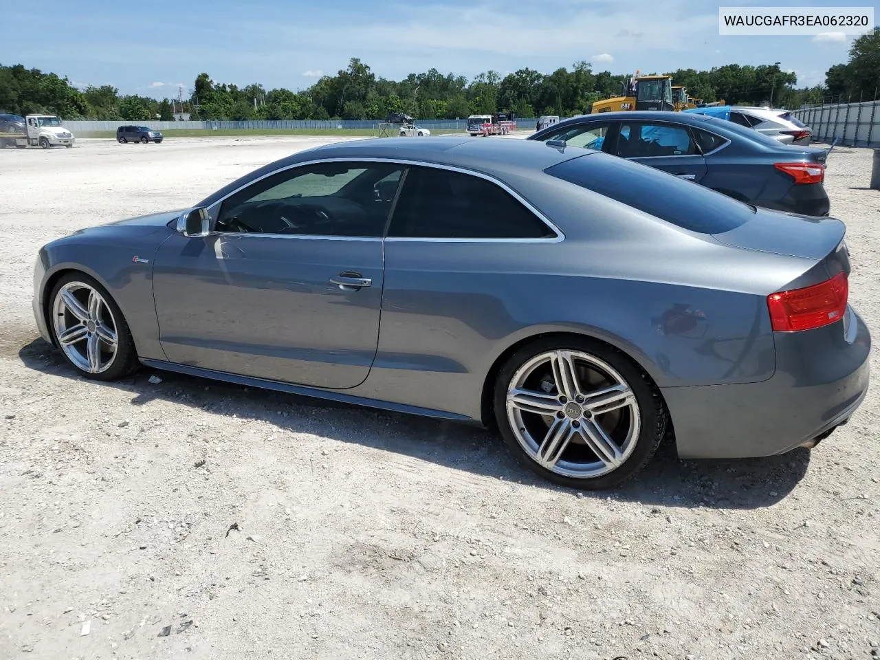 2014 Audi S5 Premium Plus VIN: WAUCGAFR3EA062320 Lot: 62890964