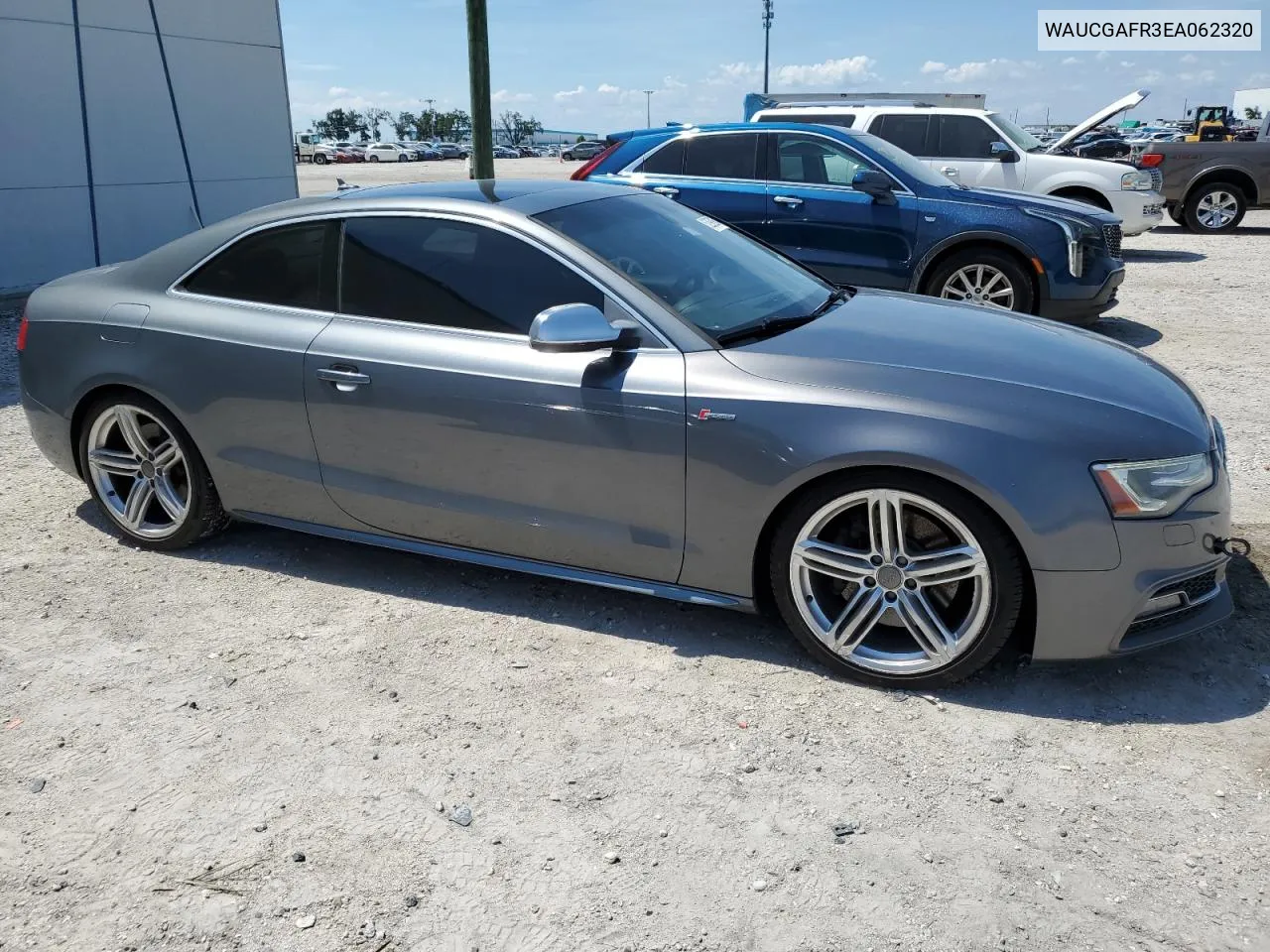 2014 Audi S5 Premium Plus VIN: WAUCGAFR3EA062320 Lot: 62890964