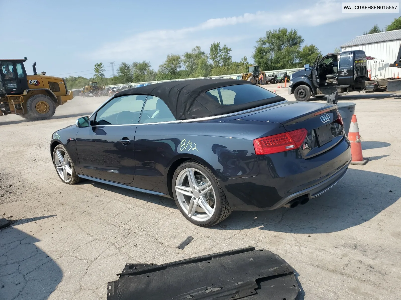 2014 Audi S5 Premium Plus VIN: WAUCGAFH8EN015557 Lot: 68058844