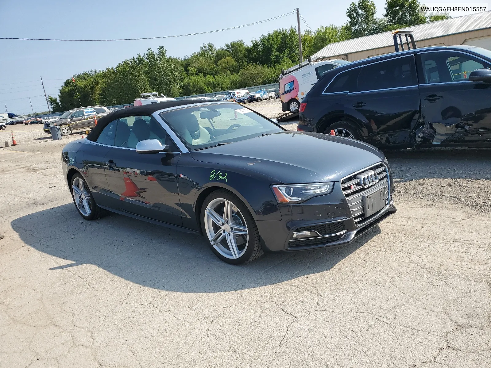 WAUCGAFH8EN015557 2014 Audi S5 Premium Plus