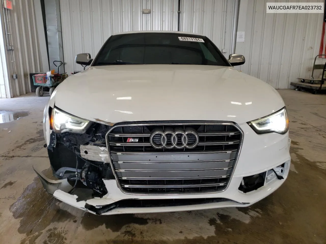 2014 Audi S5 Premium Plus VIN: WAUCGAFR7EA023732 Lot: 68913184