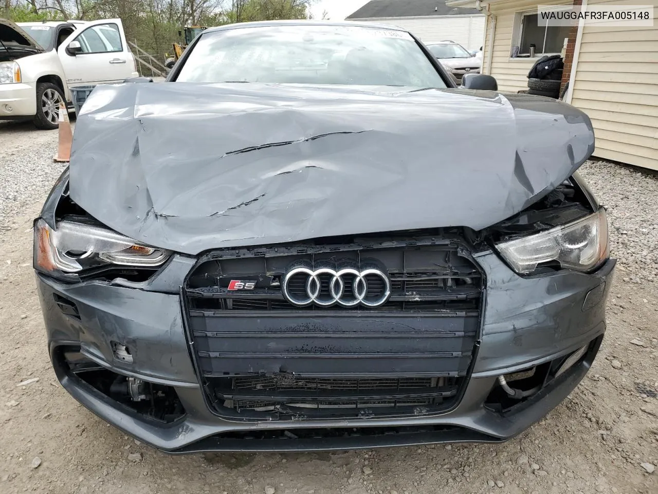 2015 Audi S5 Premium Plus VIN: WAUGGAFR3FA005148 Lot: 52373864