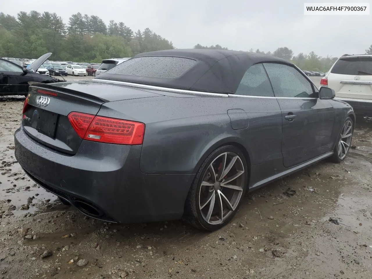 2015 Audi Rs5 VIN: WUAC6AFH4F7900367 Lot: 55187554