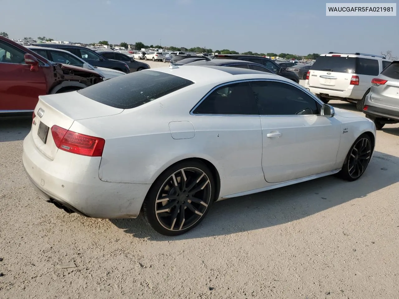 2015 Audi S5 Premium Plus VIN: WAUCGAFR5FA021981 Lot: 57248594