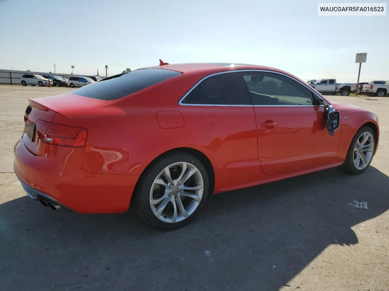 2015 Audi S5 Premium Plus VIN: WAUCGAFR5FA016523 Lot: 60222274