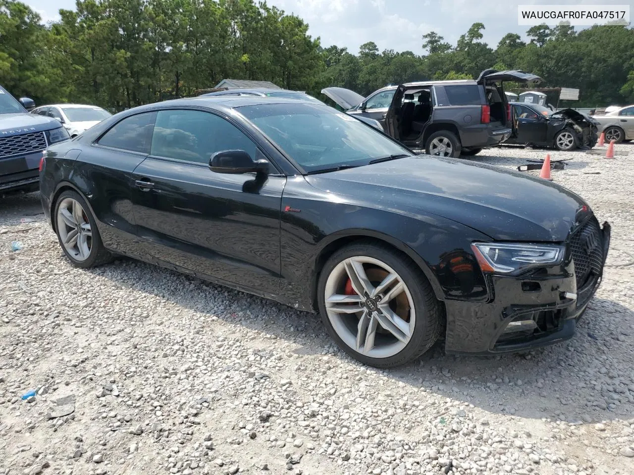 2015 Audi S5 Premium Plus VIN: WAUCGAFR0FA047517 Lot: 61339784