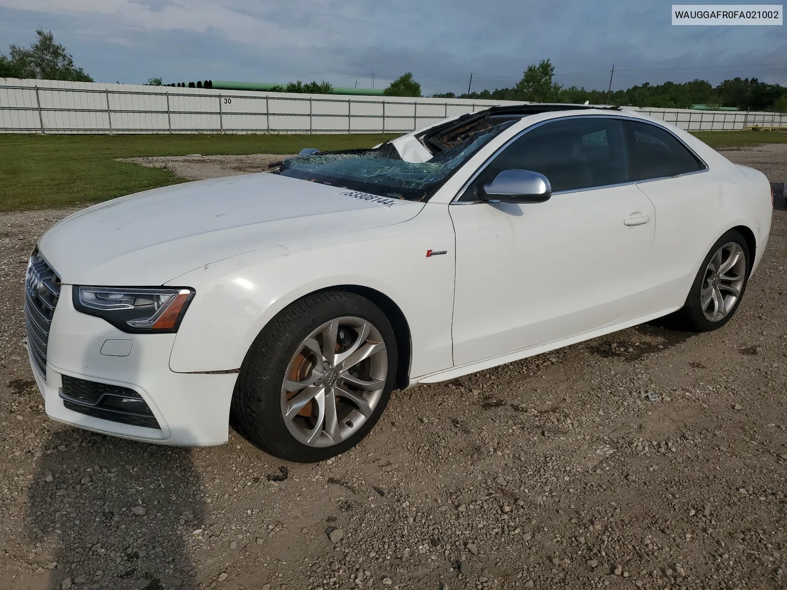 WAUGGAFR0FA021002 2015 Audi S5 Premium Plus