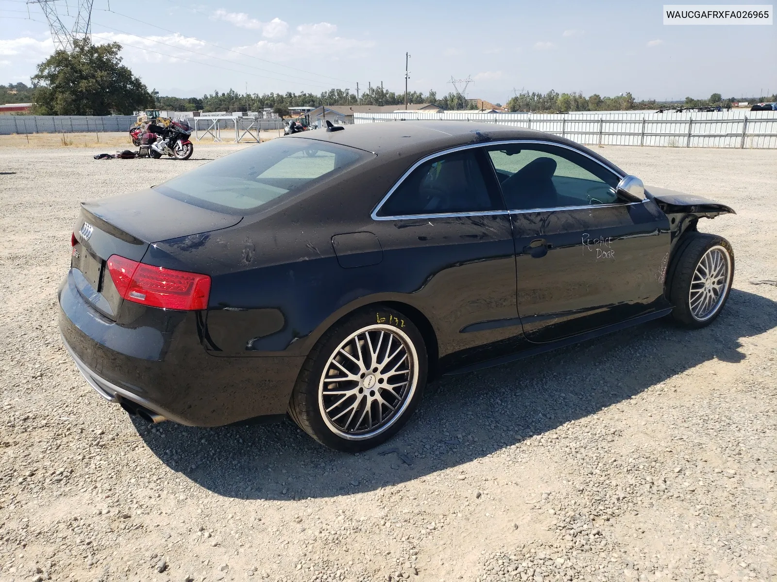 2015 Audi S5 Premium Plus VIN: WAUCGAFRXFA026965 Lot: 66435944