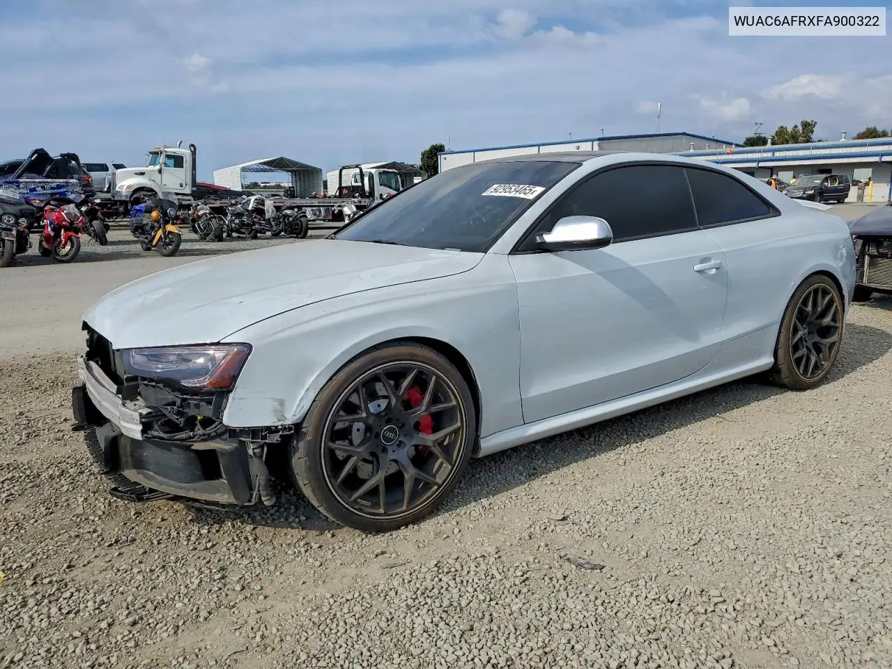 WUAC6AFRXFA900322 2015 Audi Rs5