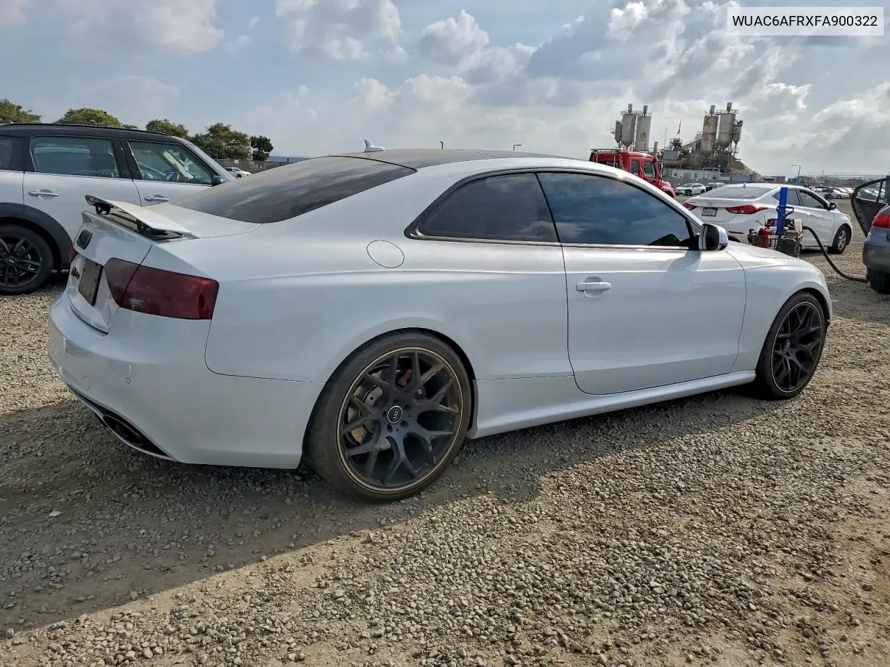 WUAC6AFRXFA900322 2015 Audi Rs5