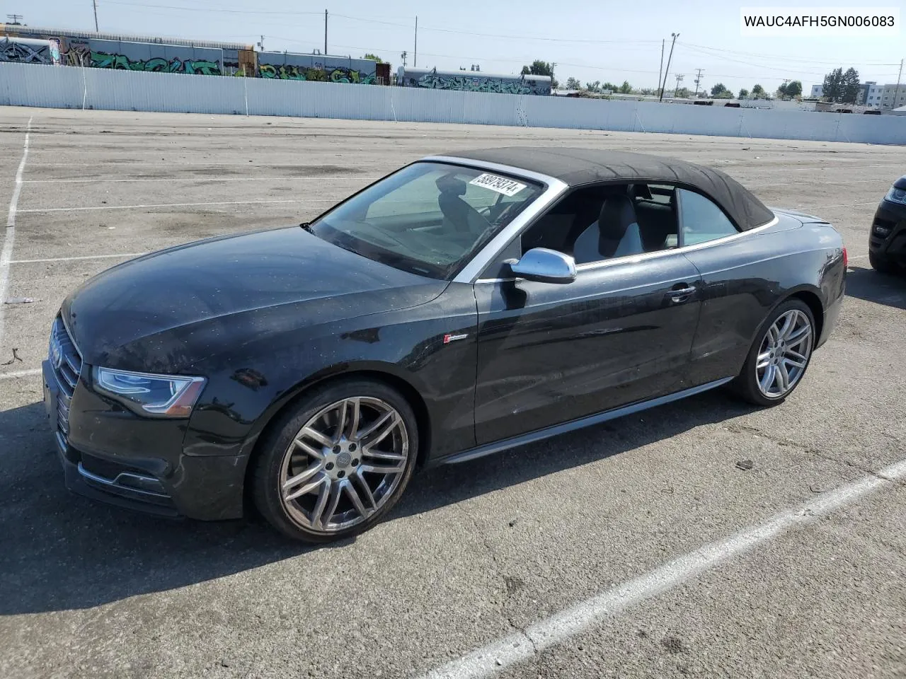 2016 Audi S5 Premium Plus VIN: WAUC4AFH5GN006083 Lot: 58979374