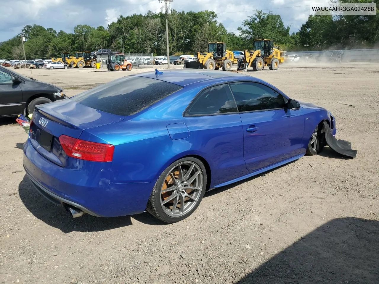 WAUC4AFR3GA024288 2016 Audi S5 Premium Plus