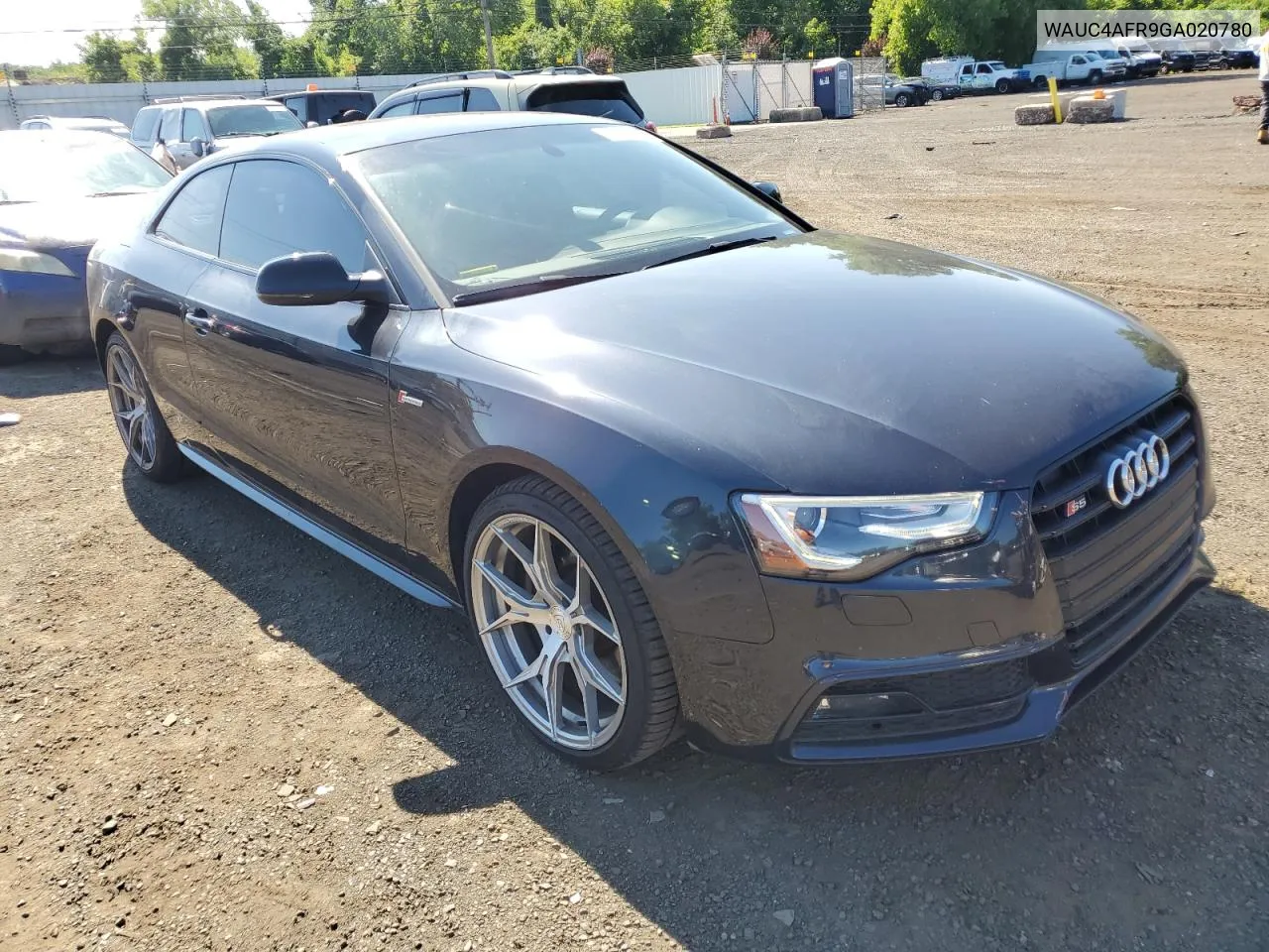 WAUC4AFR9GA020780 2016 Audi S5 Premium Plus