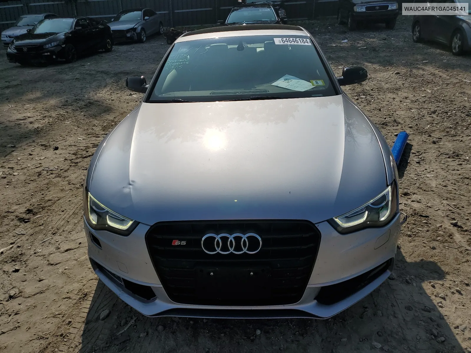 2016 Audi S5 Premium Plus VIN: WAUC4AFR1GA045141 Lot: 64646184