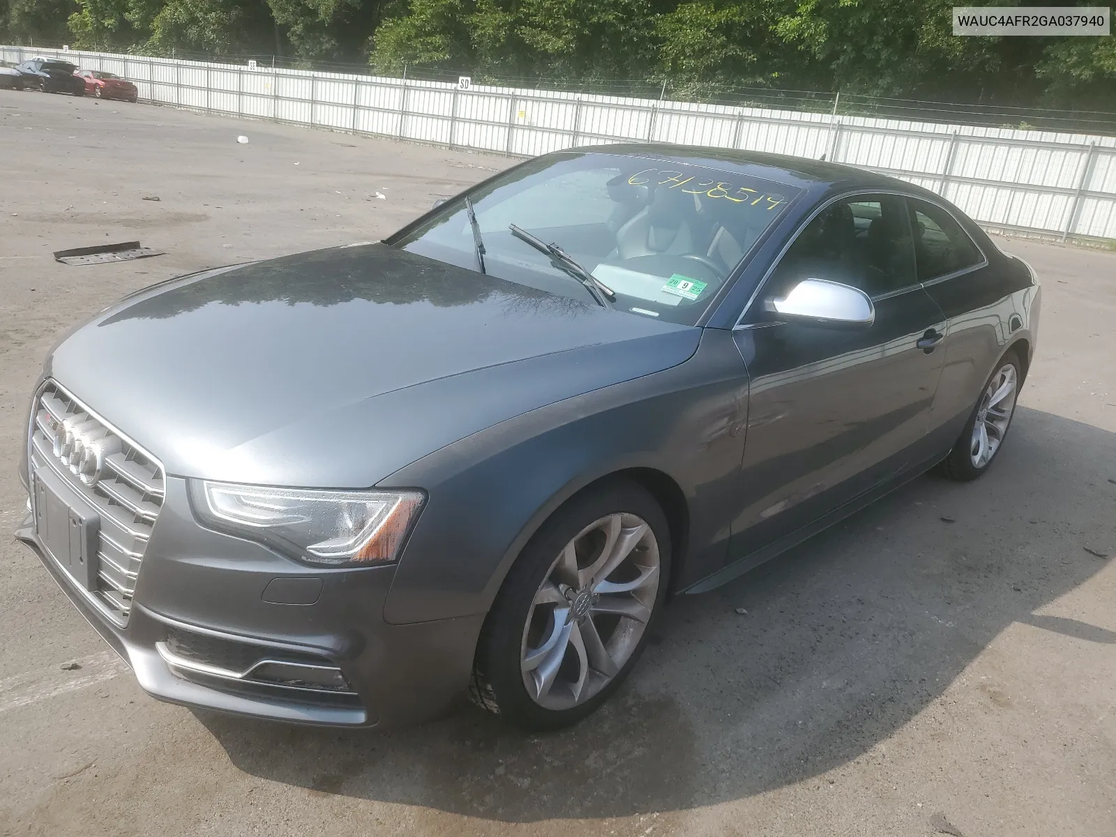 WAUC4AFR2GA037940 2016 Audi S5 Premium Plus