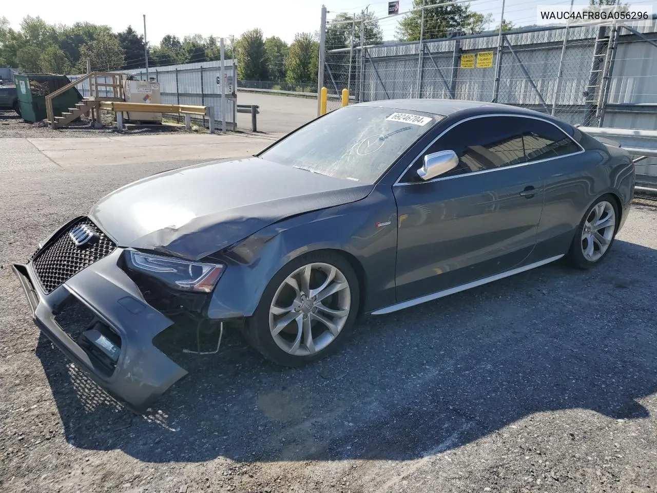 2016 Audi S5 Premium Plus VIN: WAUC4AFR8GA056296 Lot: 69246704