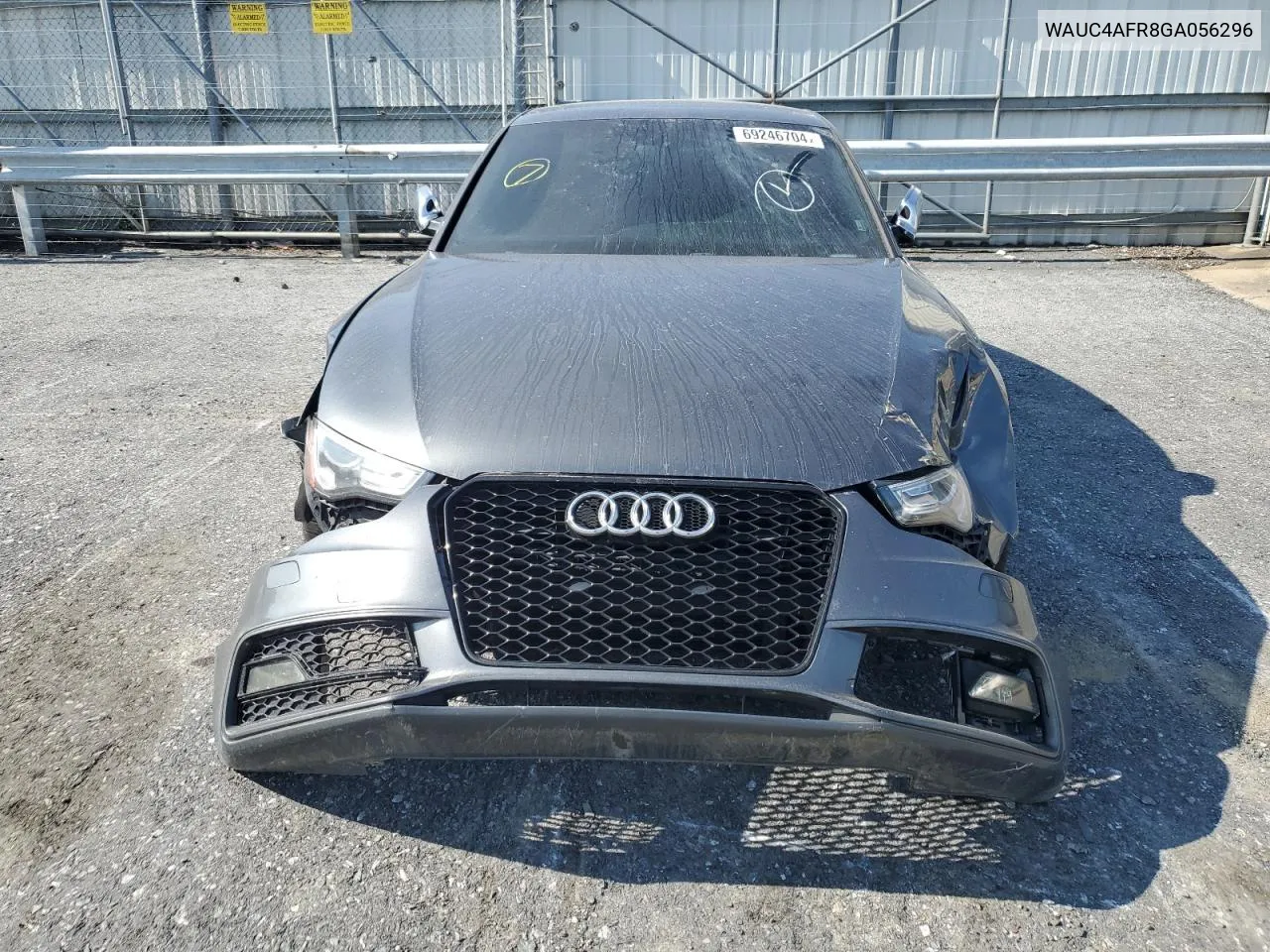 WAUC4AFR8GA056296 2016 Audi S5 Premium Plus