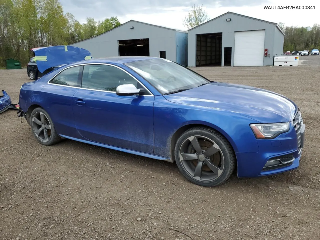 WAUL4AFR2HA000341 2017 Audi S5 Technik