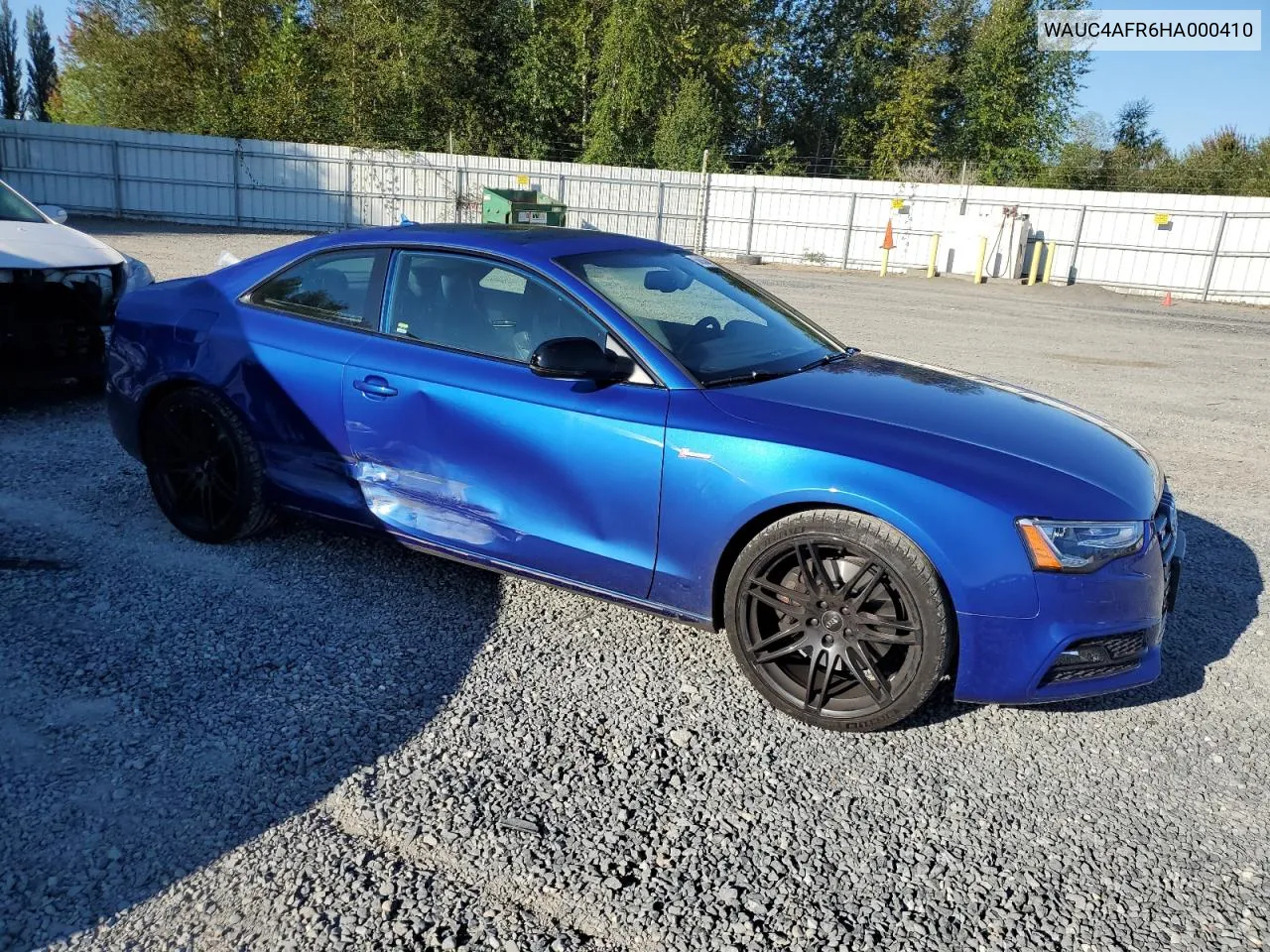 WAUC4AFR6HA000410 2017 Audi S5