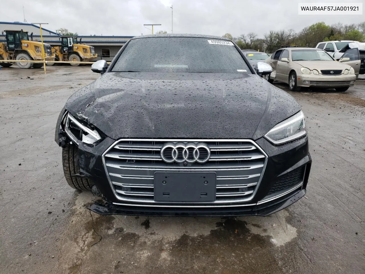 2018 Audi S5 Prestige VIN: WAUR4AF57JA001921 Lot: 49985234