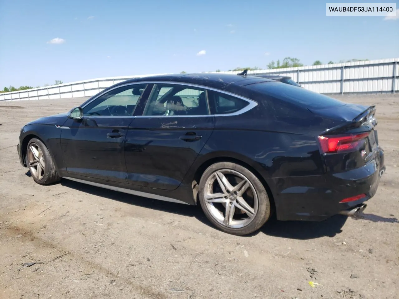 2018 Audi S5 Premium Plus VIN: WAUB4DF53JA114400 Lot: 51975464