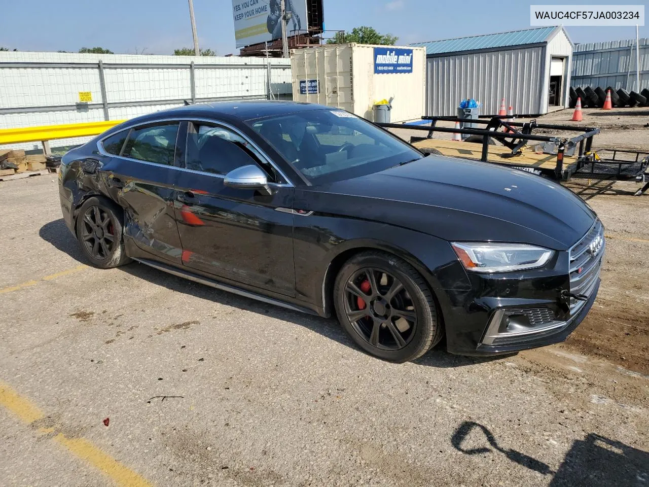 2018 Audi S5 Prestige VIN: WAUC4CF57JA003234 Lot: 53123774